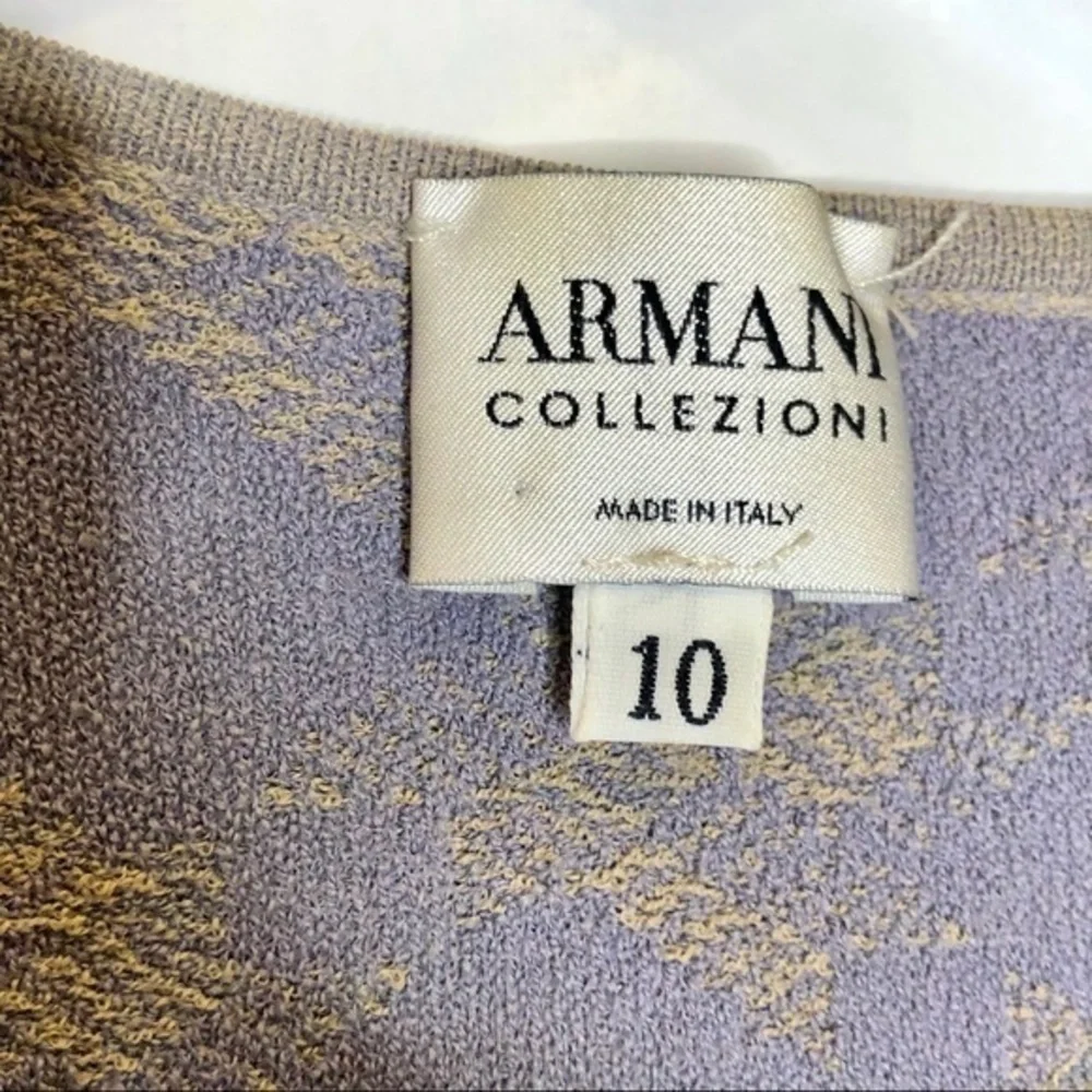 ARMANI COLLEZIONI  stretch jersey top size 10 - Picture 6 of 9